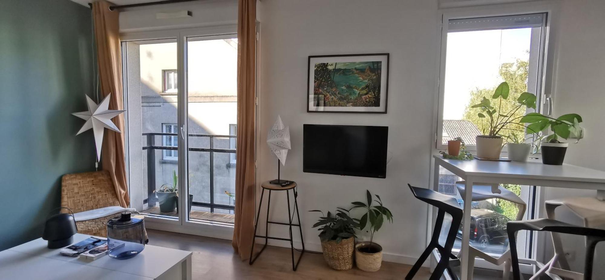 Appart T2 L'Ile De Nantes Avec Parking Prive Dış mekan fotoğraf